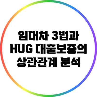 임대차 3법과 HUG 대출보증의 상관관계 분석